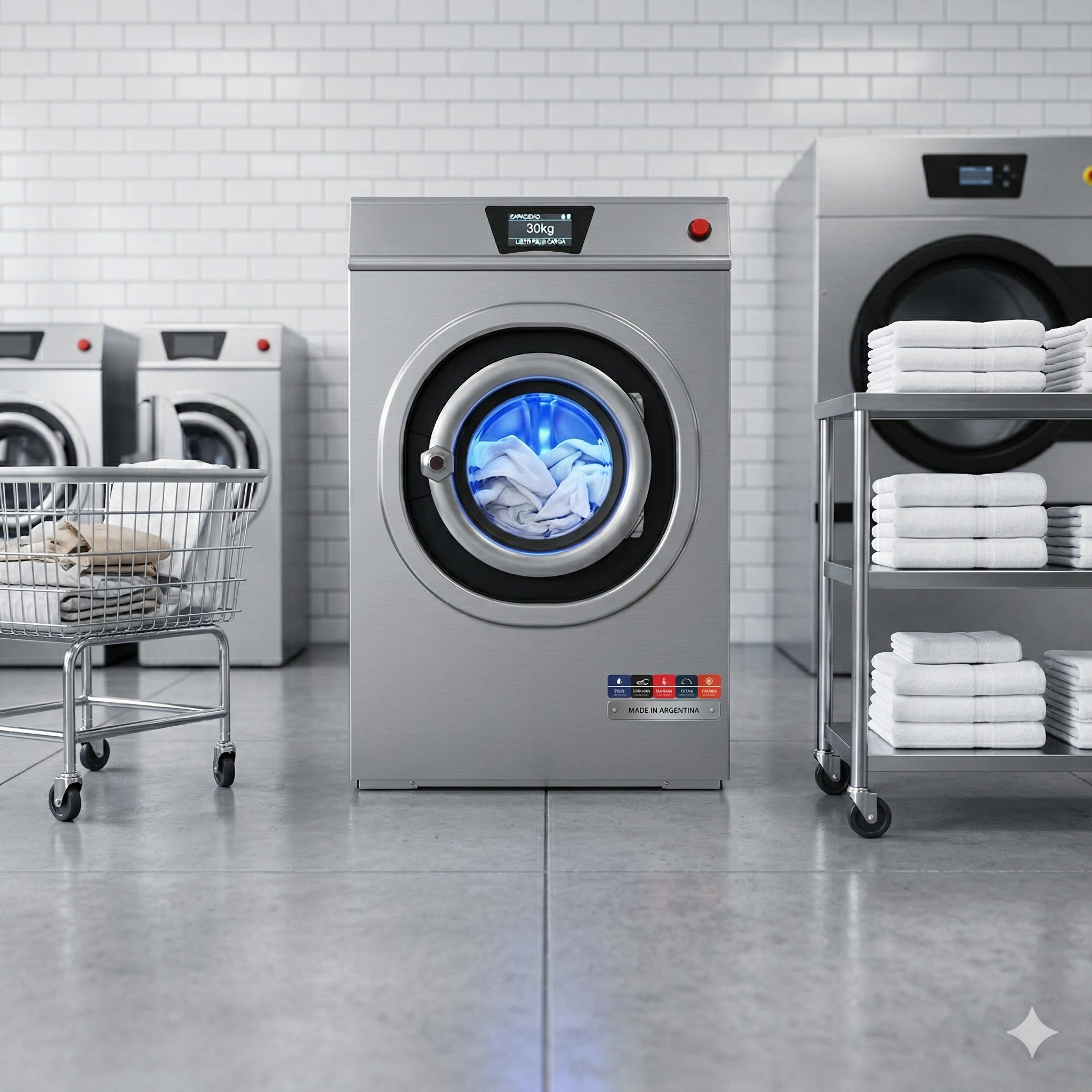 lavadora industrial 30 kg